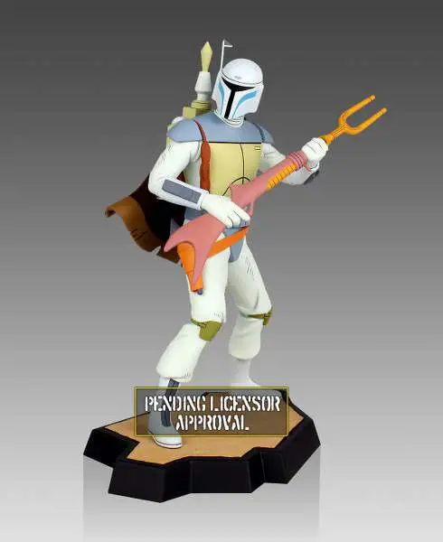 sw boba fett holiday sp.anim.maquette