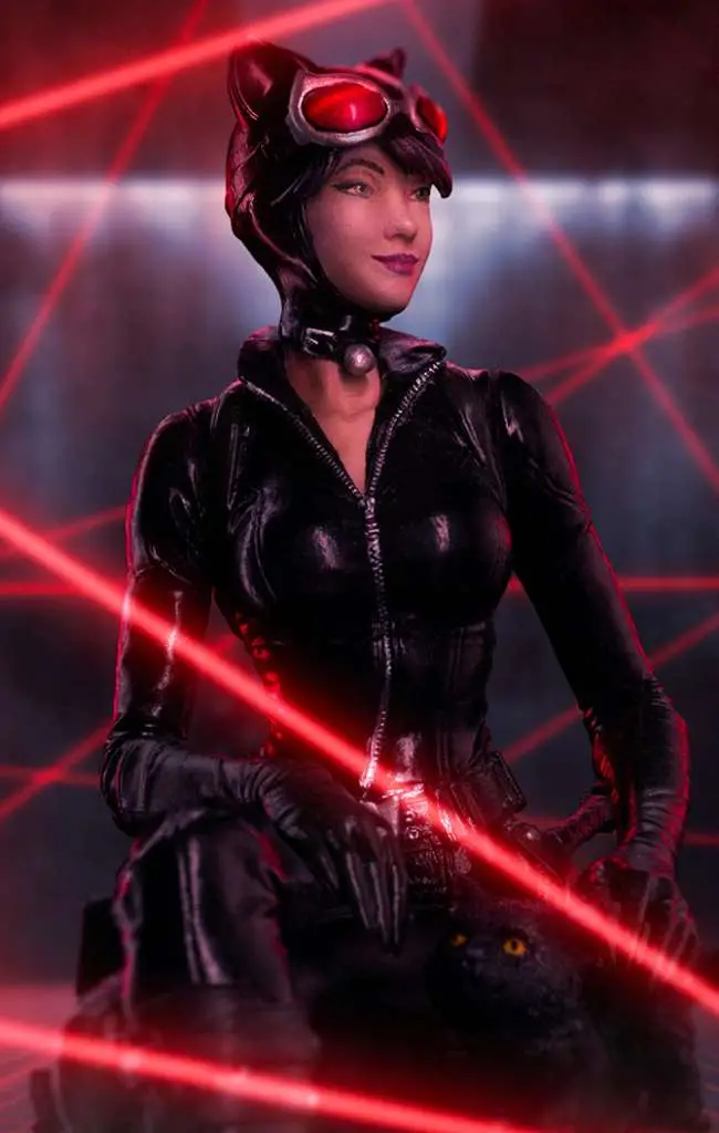 gotham city sirens catwoman 1/10 statue