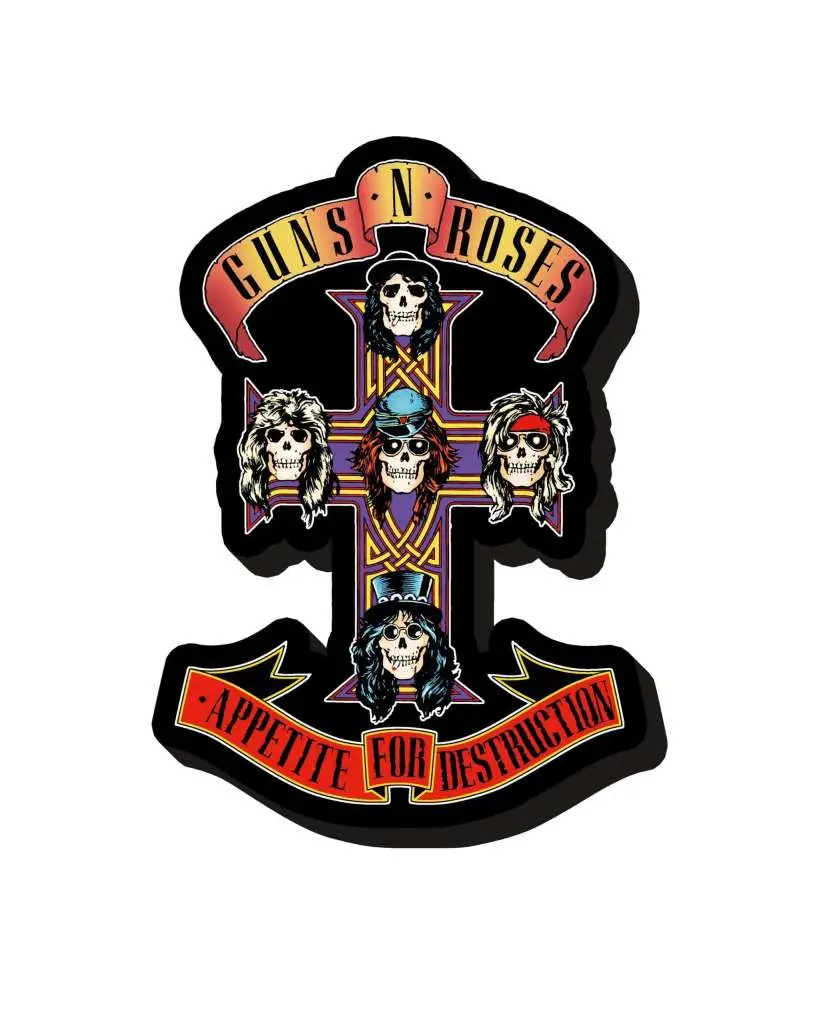guns n' roses appetite for destruction funky chunky magnet