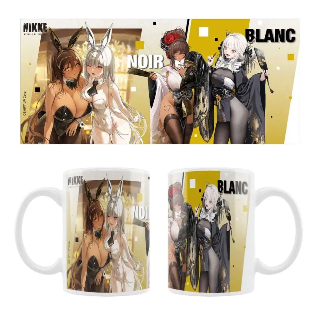 goddess of victory nikke blanc & noir mug