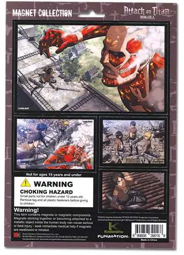 attack on titan magnet coll