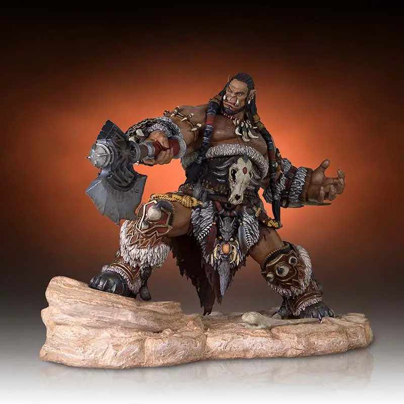 world of warcraft durotan statue