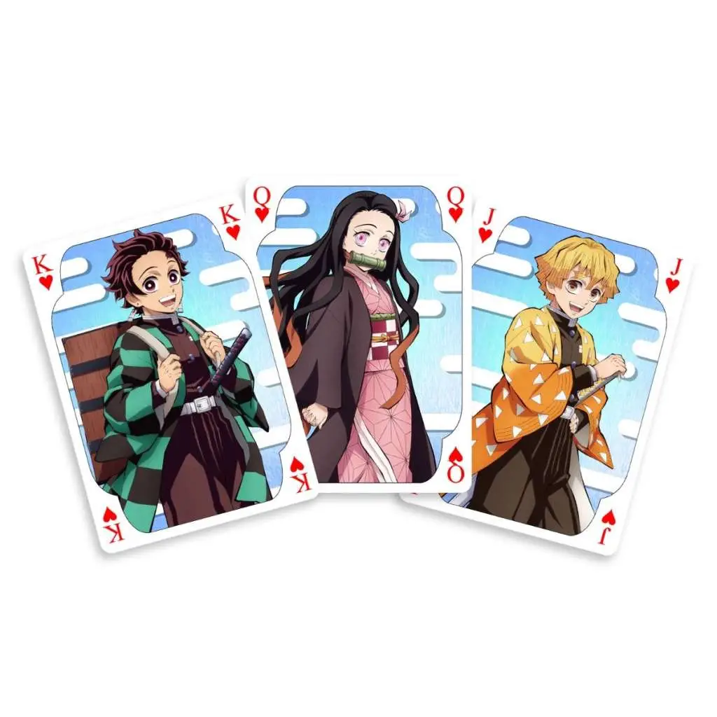 demon slayer playing cards deck
