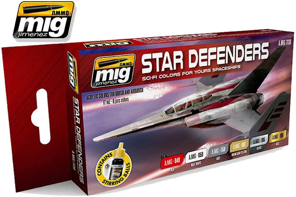 sci-fi colors star defenders set 7130