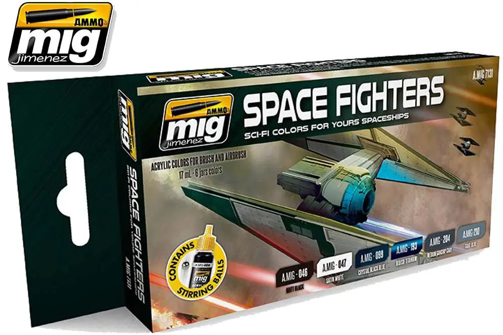sci-fi colors space fighters set 7131