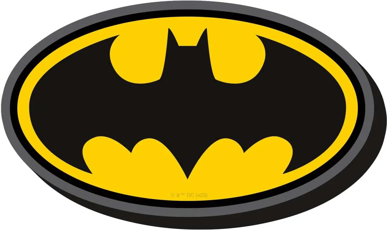 dc comics- batman logo funky chunky magnet