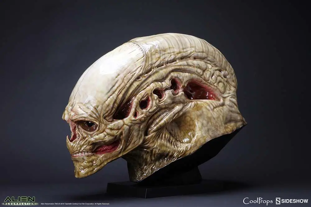 alien res alien newborn 1:1 head replica