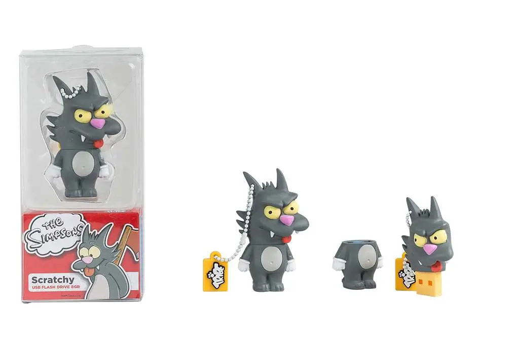 usb flash drive 8gb simpsons scratchy