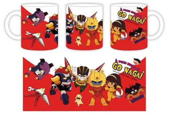 il pazzo mondo go nagai red mug