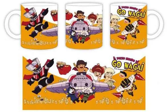 il pazzo mondo go nagai yellow mug