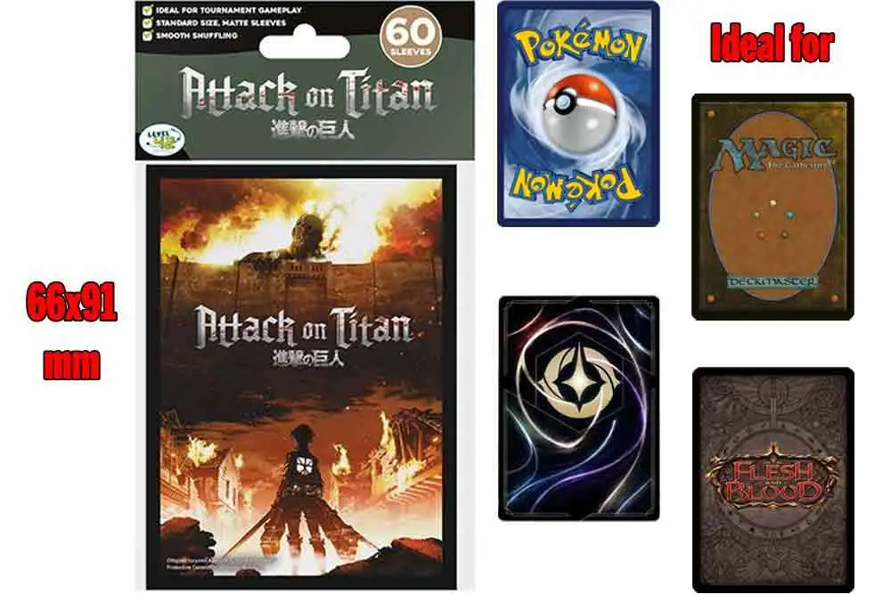 attack on titan protective sleeves the wall