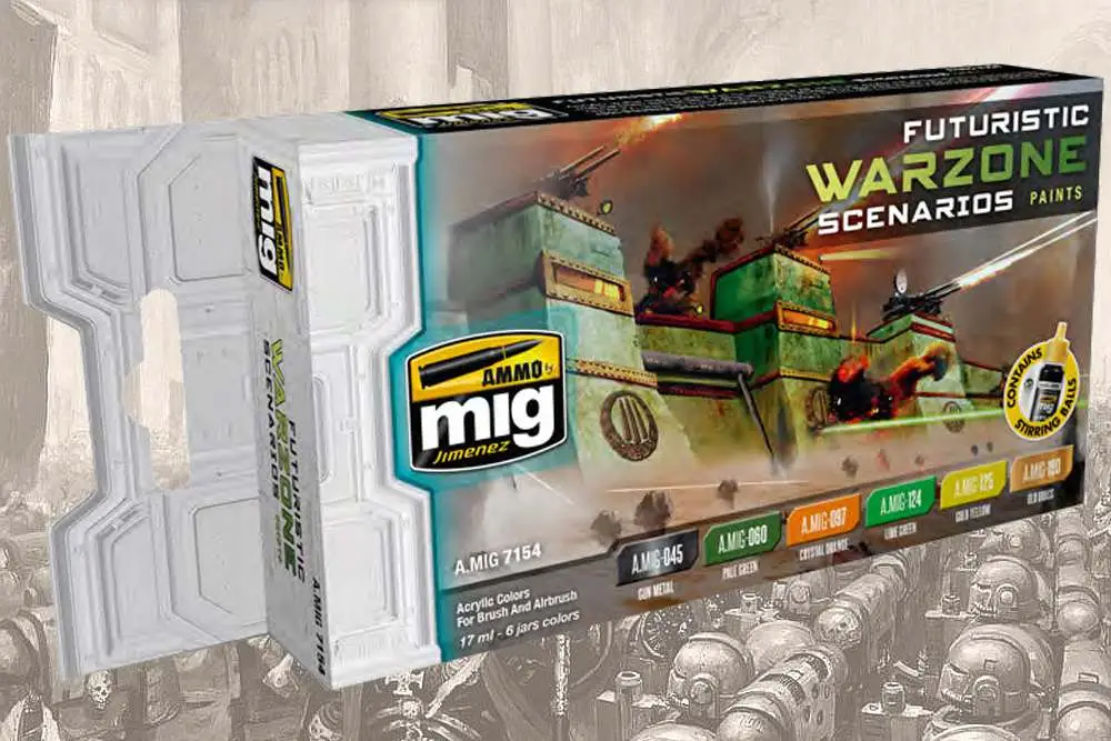 futuristic warzone scenarios color set