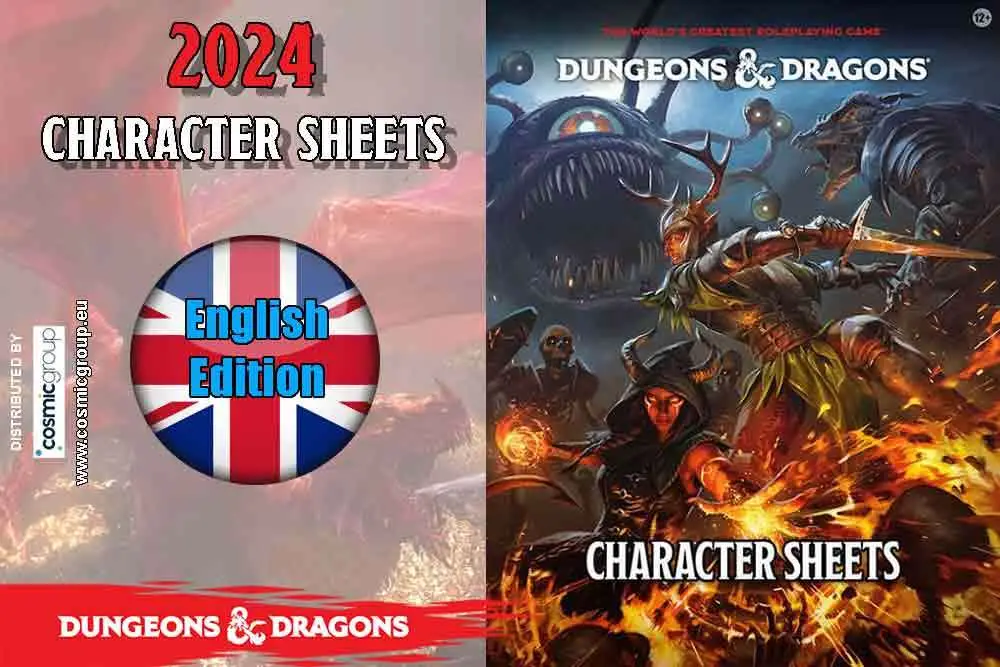 dungeons & dragons - character sheets 2024
