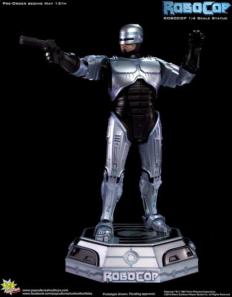 robocop 1:4 statue