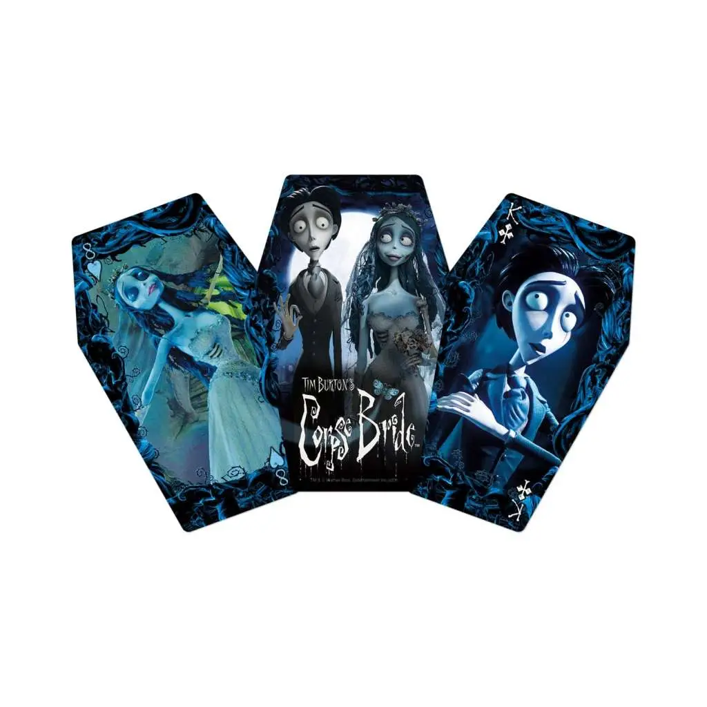 corpse bride coffin box premium playing cards