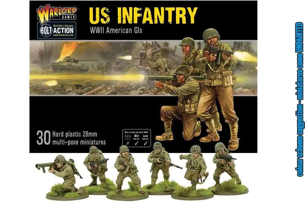 bolt action - us infantry american g is