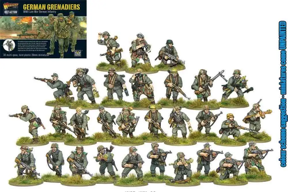 bolt action - german grenadiers