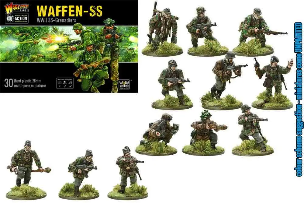 bolt action - german waffen ss