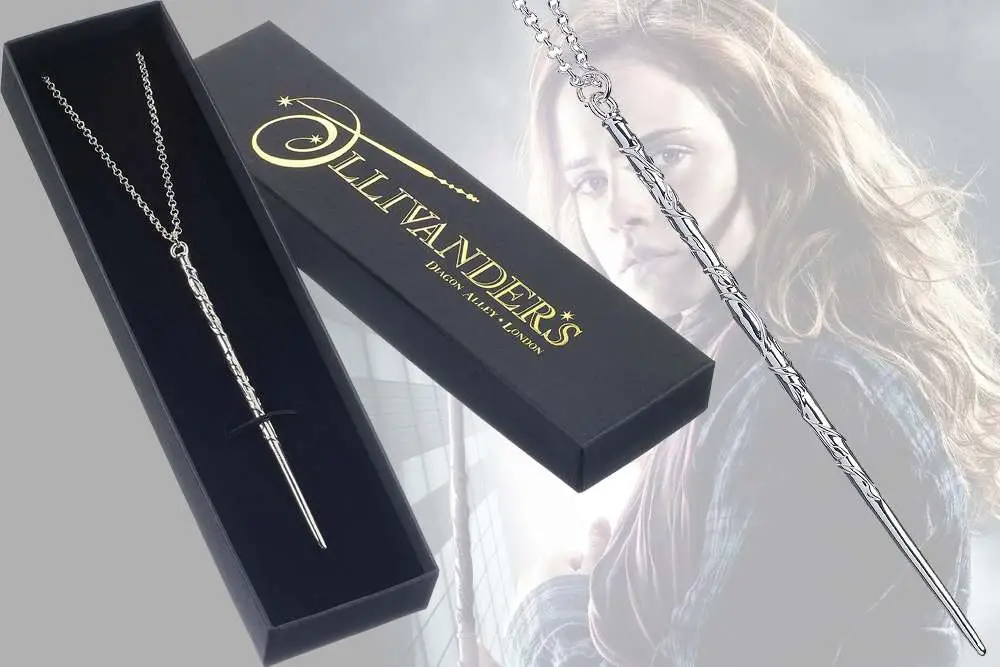 hp hermione wand necklace