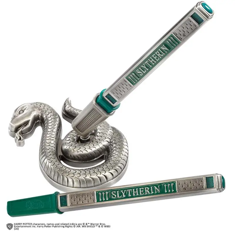 hp slytherin house pen w/t desk stand