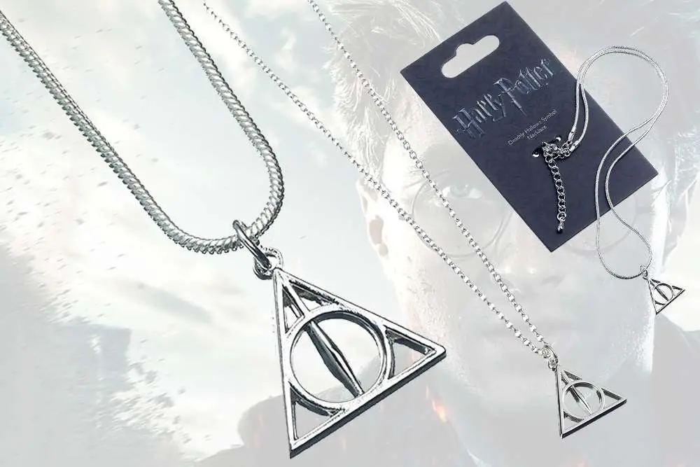 hp deathly hallows necklace