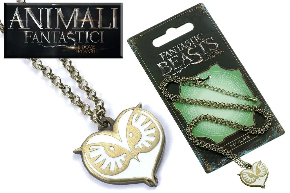 fantastic beasts owl necklace