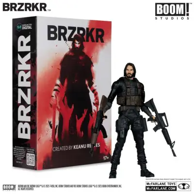 Brzrkr 7Inch B Action Figure