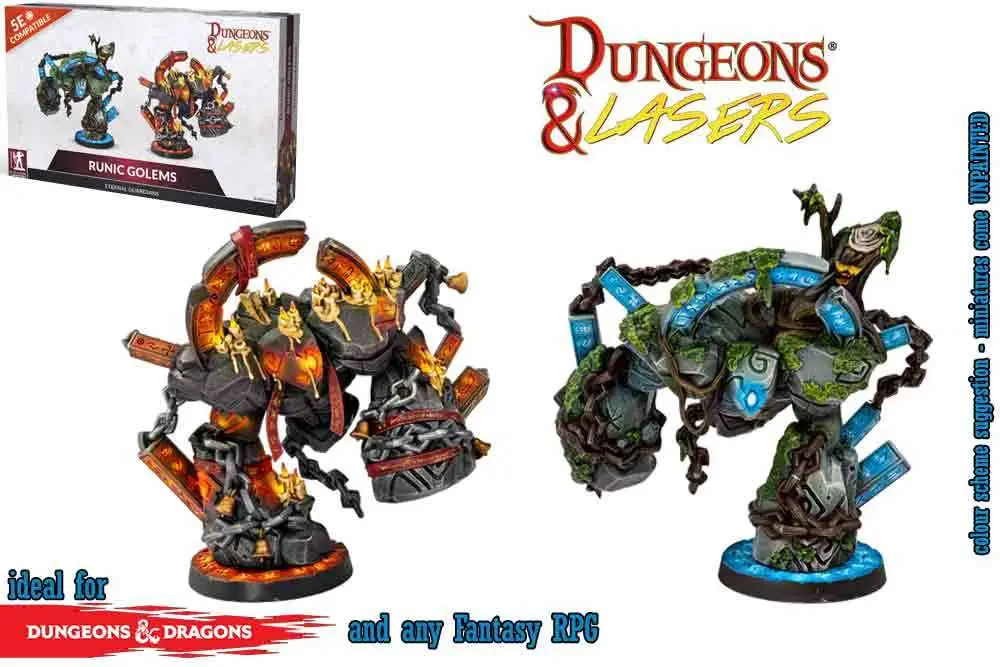 dungeons & lasers: runic golems