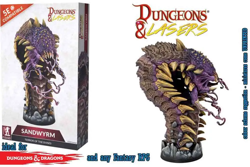 dungeons & lasers: sandwyrm