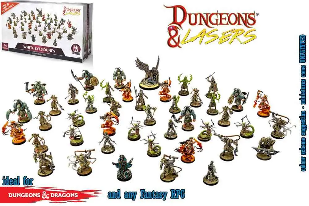 dungeons & lasers: white eyes dunes