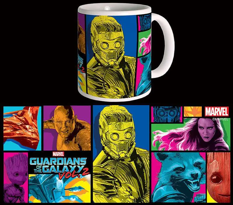 gotg vol.2 colors mug