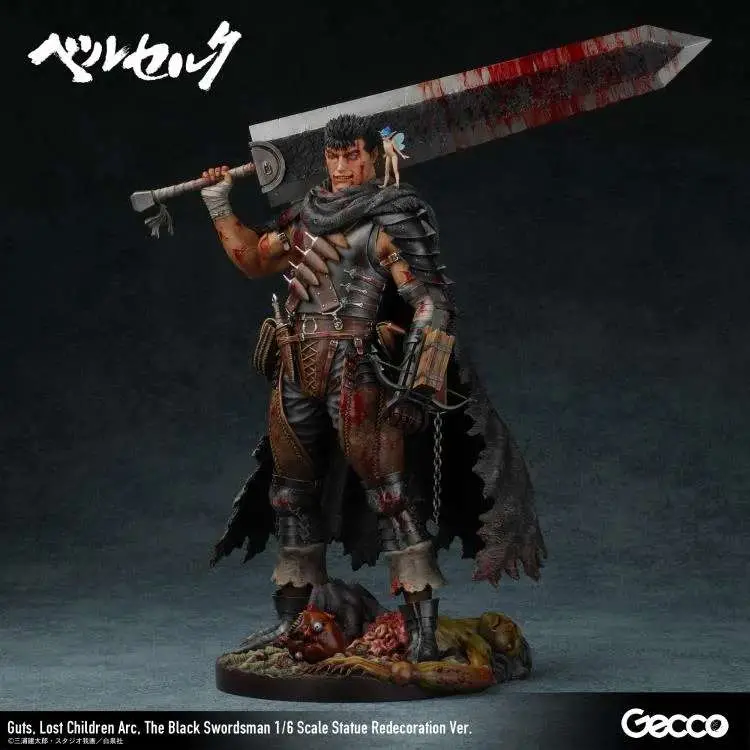 berserk guts black swordman lost children arc redeco 1/6 scale statue