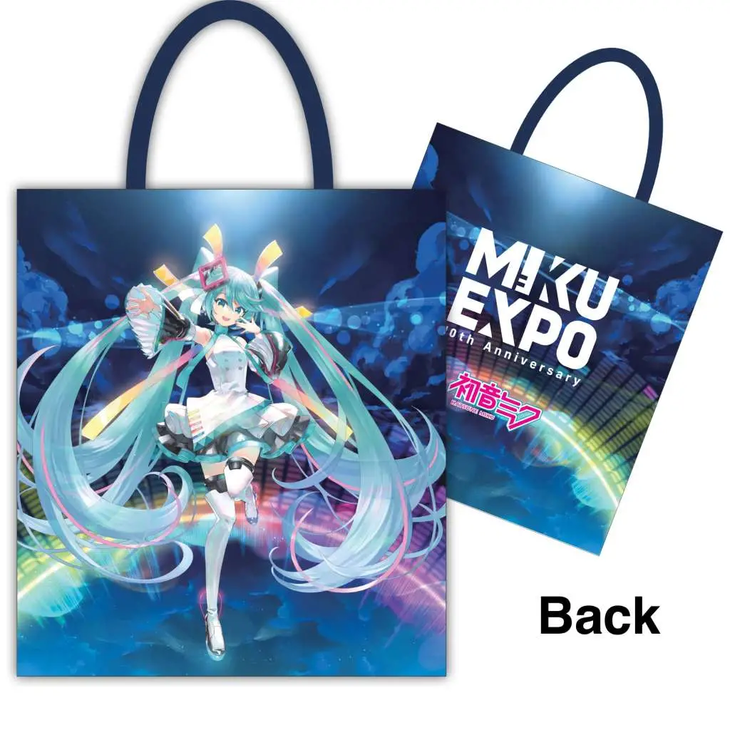 hatsune miku miku expo 10th ann art by kei ver ltd tote bag