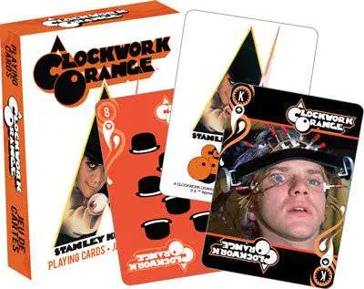 a clockwork orange playing cards