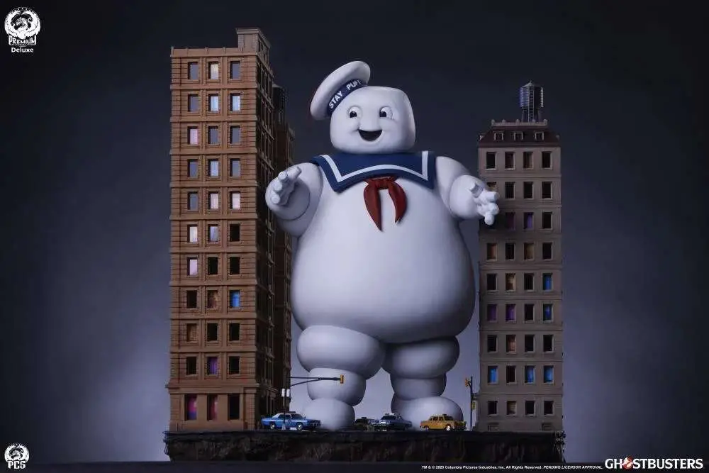 ghostbusters stay puft marshmallow man diorama dlx edition