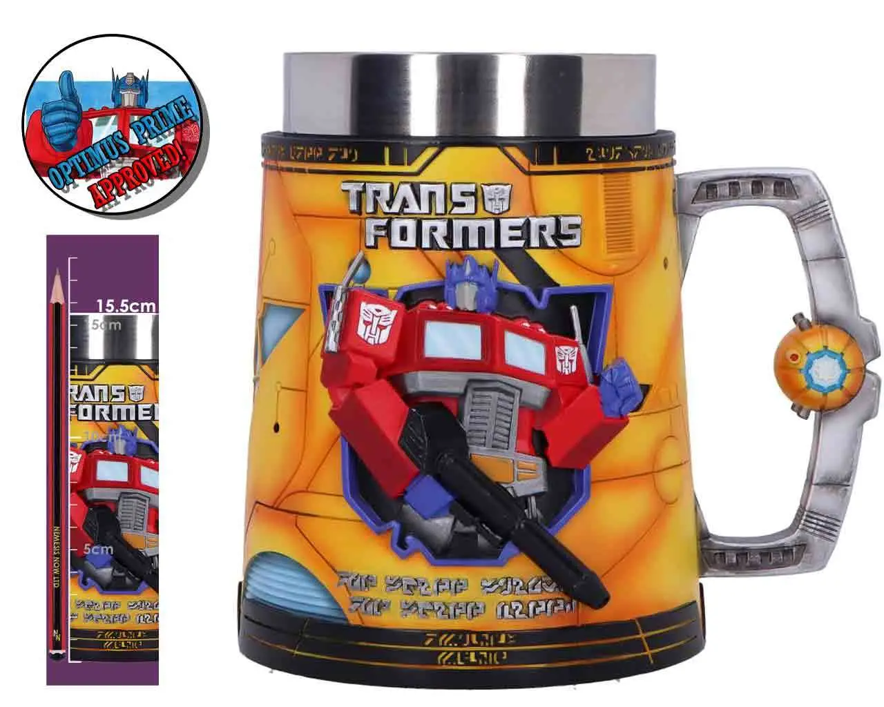 transformers heroes of cybertron tankard