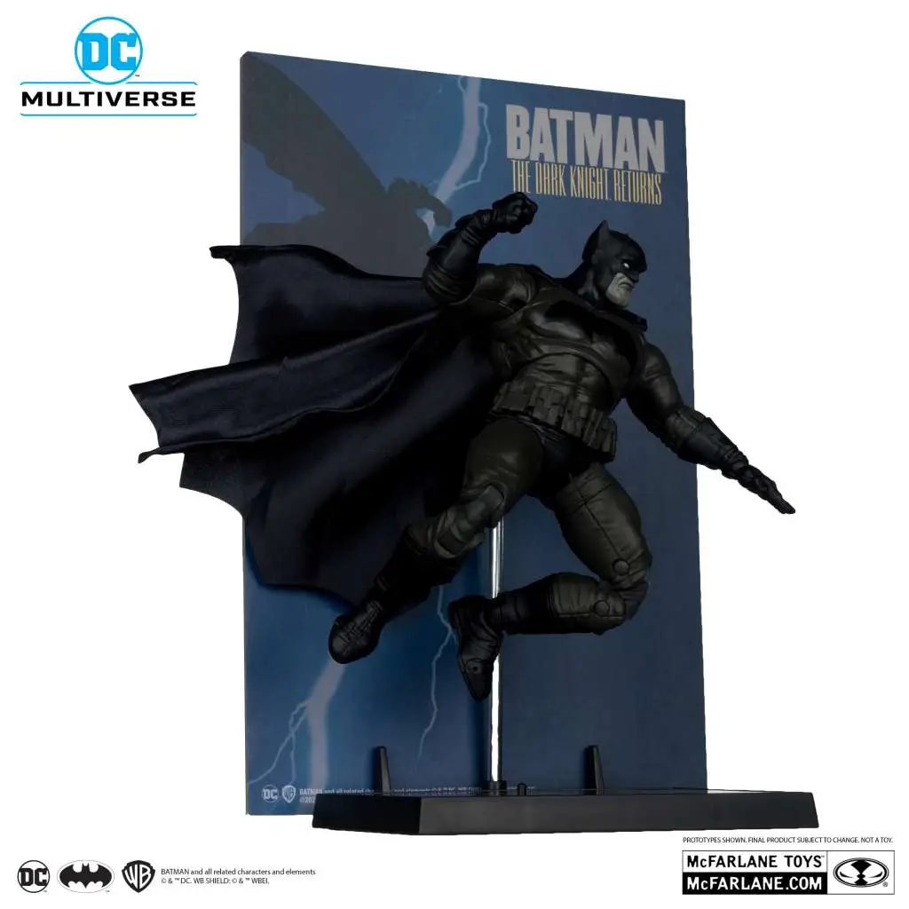 dc multiverse cover recreations  the dark knight returns batman figure