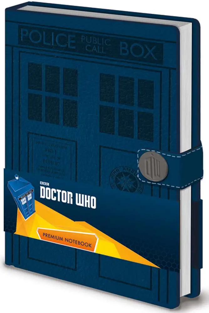 doctor who tardis notebook premium