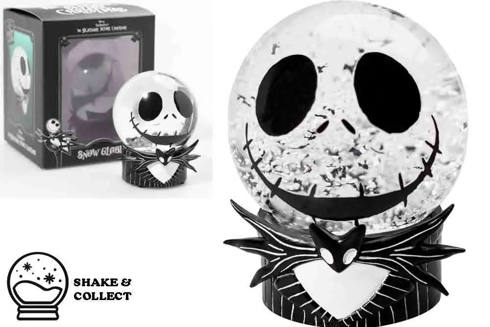 the nightmare before christmas jack snow globe