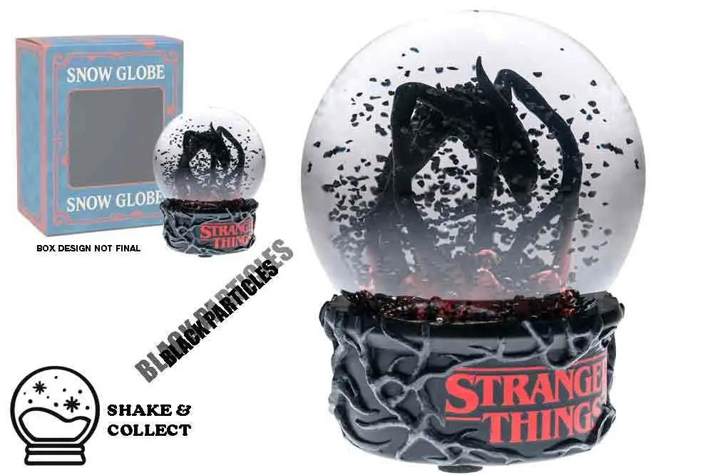 stranger things the upside down snow globe