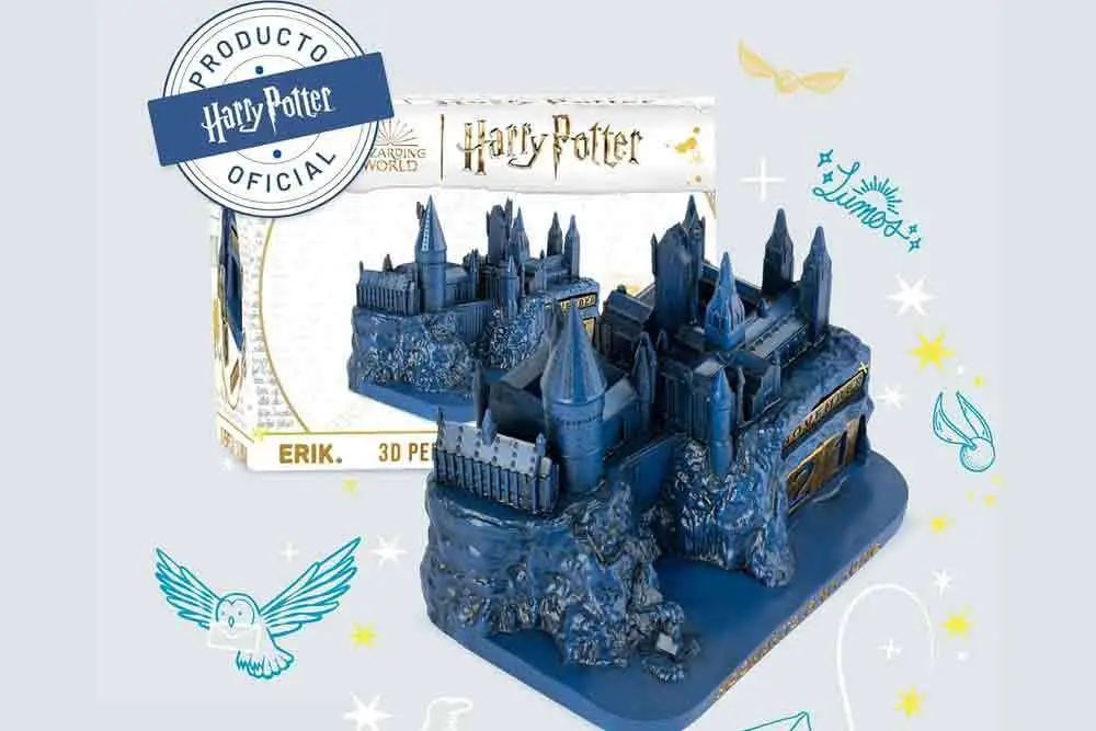 harry potter hogwarts 3d perpetual calendar