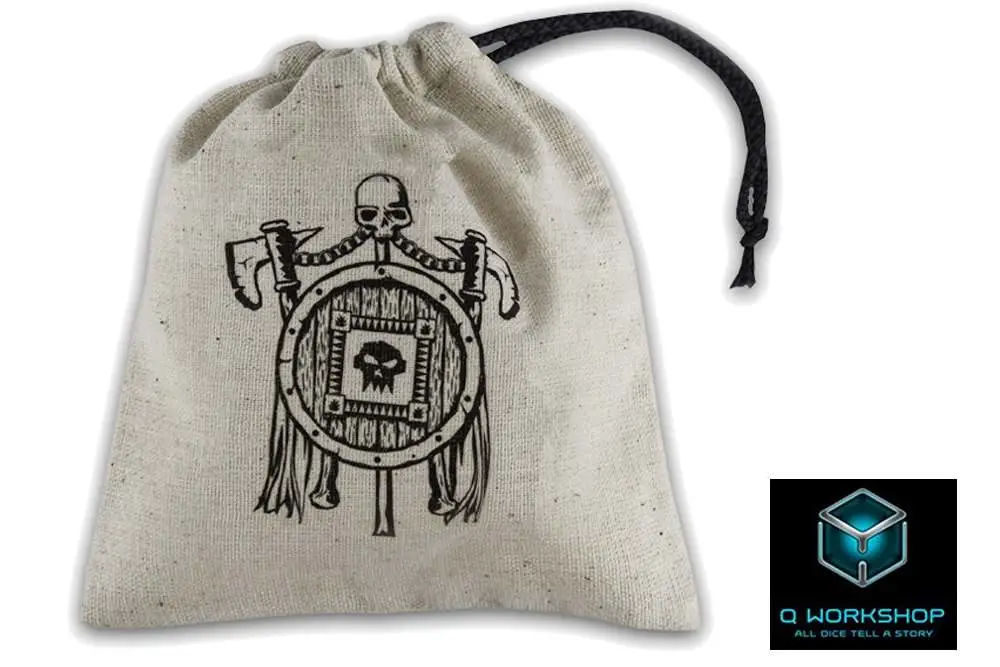 orc beige dice bag
