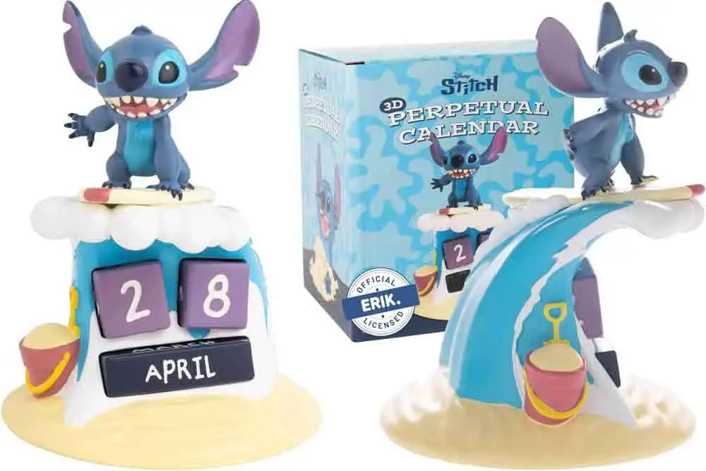 lilo & stitch 3d perpetual calendar