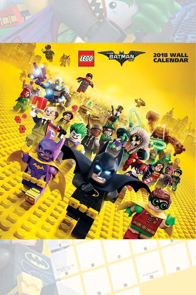 lego batman 2018 calendar