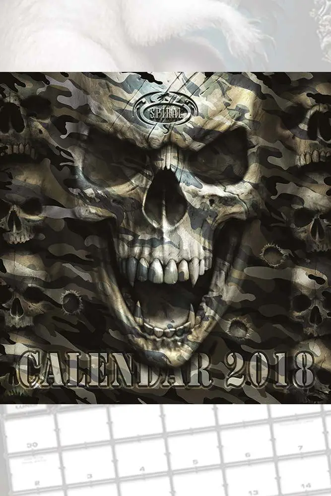 spiral 2018 calendar