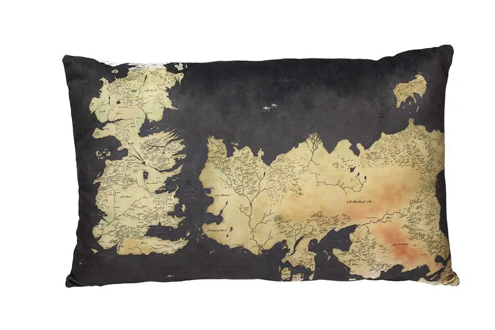 got westeros map cushion