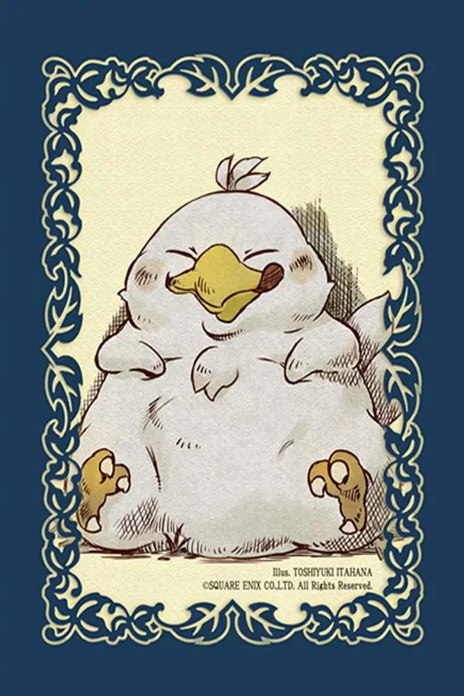 fftcg fat chocobo sleeves