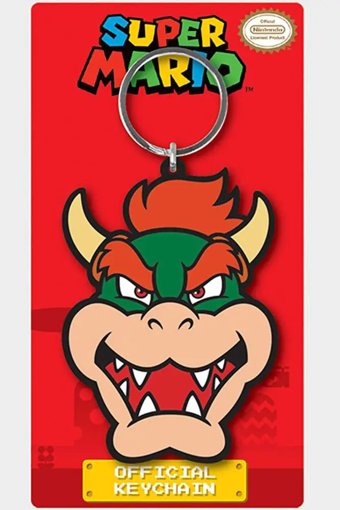 supermario bowser keyring