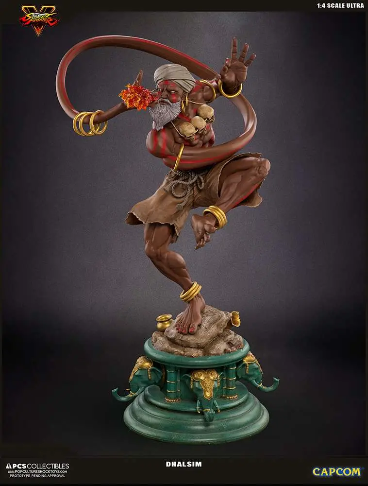 street fighter 5 dhalsim 1:4 ultra st