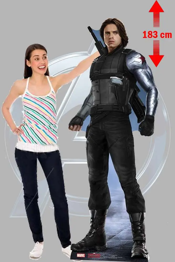 the avengers winter soldier movie cutout